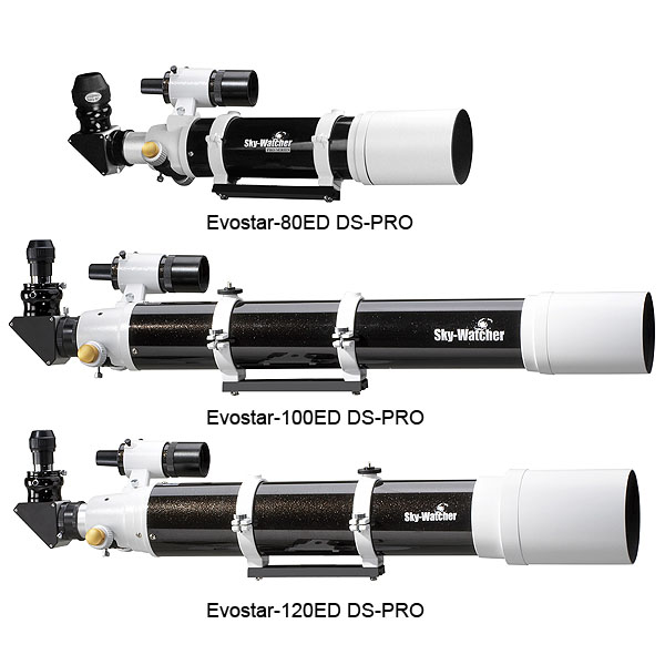 Evostar- ED 80/100/120 DSPRO Apochromatic  refractor OTA.